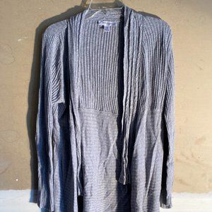 Motherhood Maternity light gray cardigan Sz XL